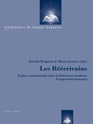cover image of Les Réécrivains